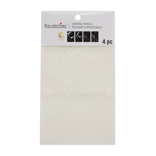 Moon Layering Stencils by Recollections™